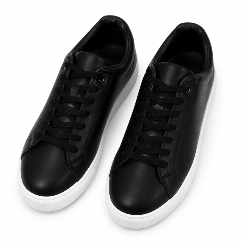 ZAPATILLA URBANA ECOCUERO CORDONES - 8
