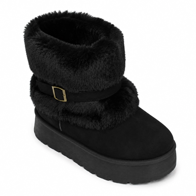 PANTUBOTA TENDENCIA PLATAFORMA GAMUZA - 5