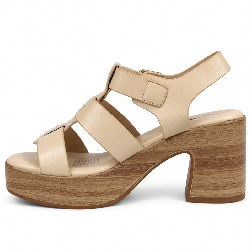 SANDALIA PLATAFORMA ECOCUERO JO-039 - 5