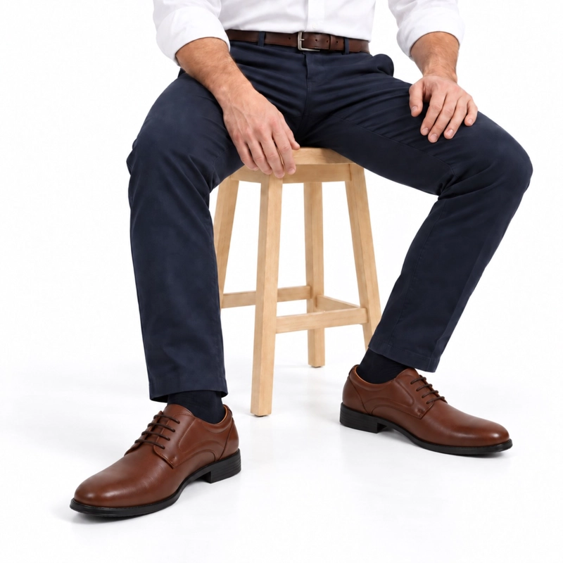 ZAPATO FORMAL CASUAL ECOCUERO D13 - 6