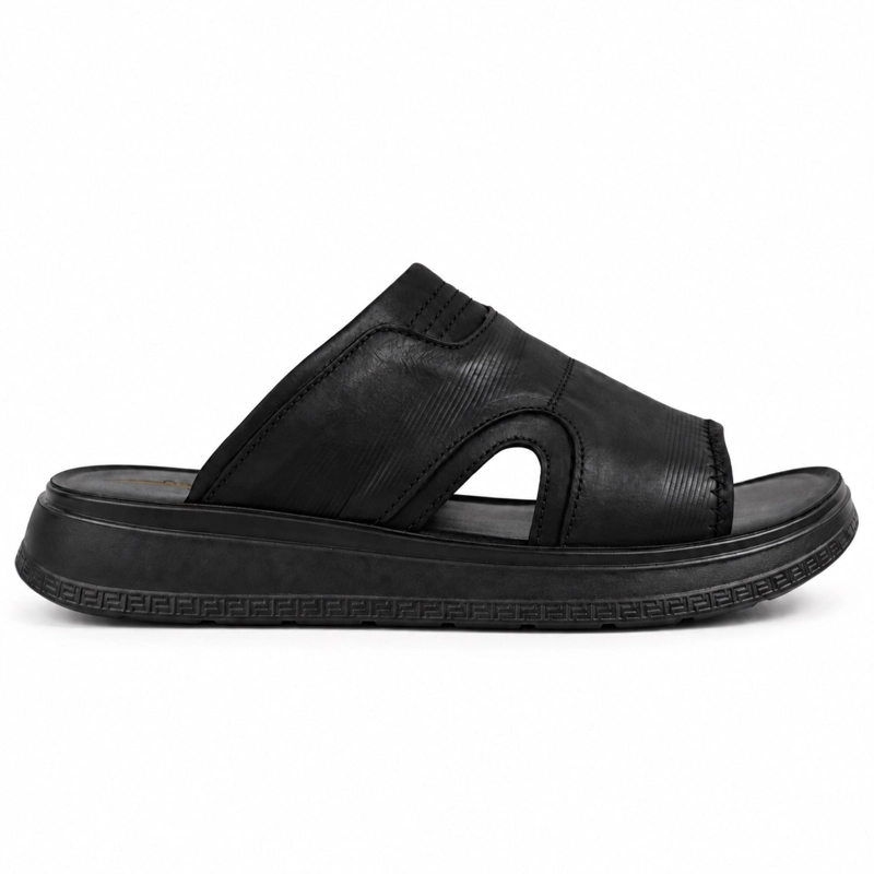 SANDALIA CUERO SLIP-ON CASUAL D8 - 1