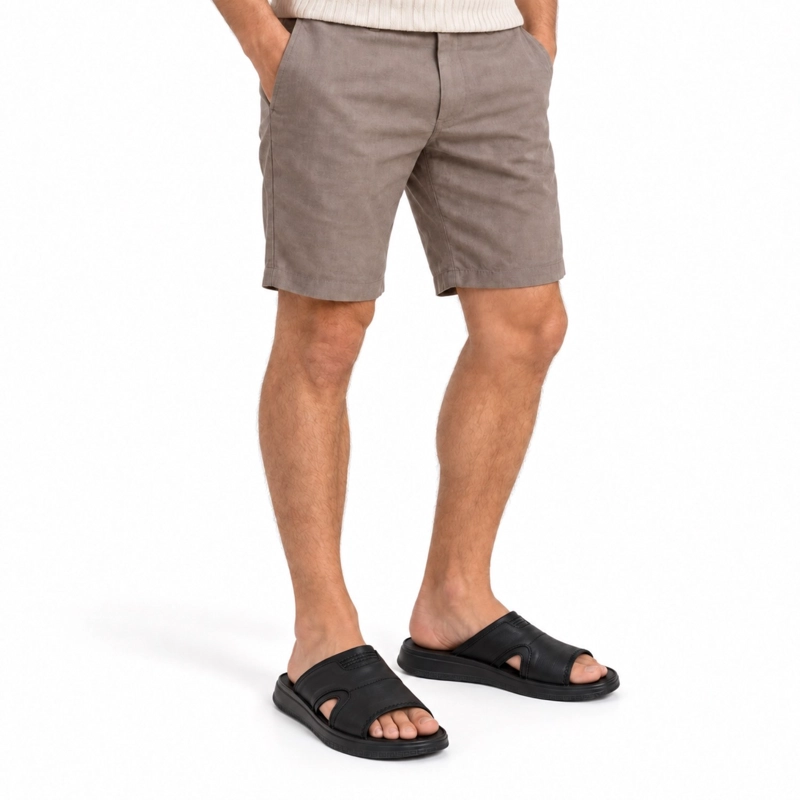 SANDALIA CUERO SLIP-ON CASUAL D8 - 3