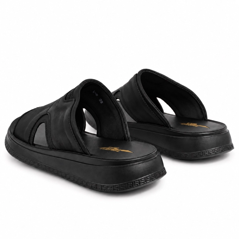 SANDALIA CUERO SLIP-ON CASUAL D8 - 4