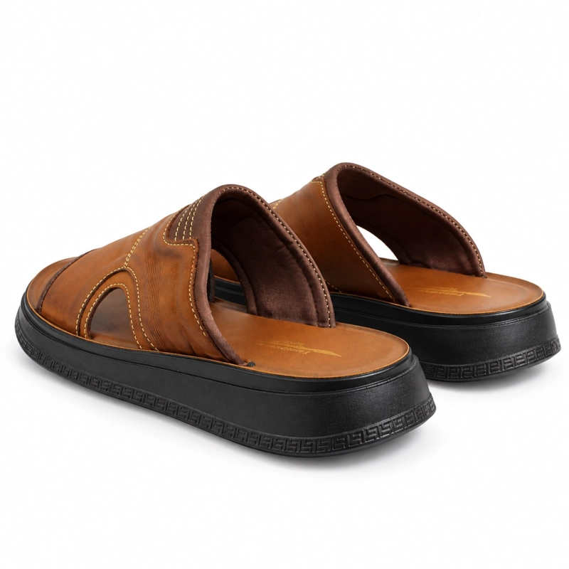 SANDALIA CUERO SLIP-ON CASUAL D8 - 4