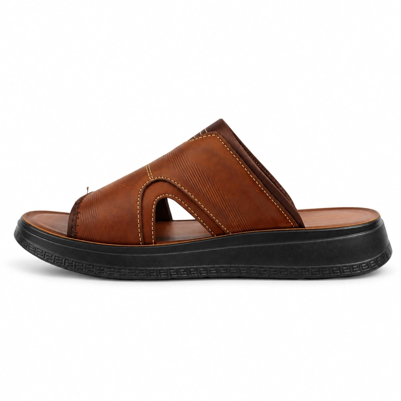 SANDALIA CUERO SLIP-ON CASUAL D8 - 5