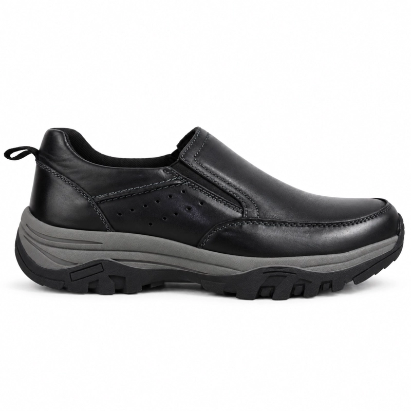 ZAPATO DE CUERO PUNTA REDONDA D16 - 1