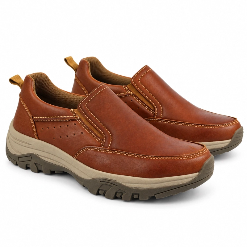 ZAPATO DE CUERO PUNTA REDONDA D16 - 2