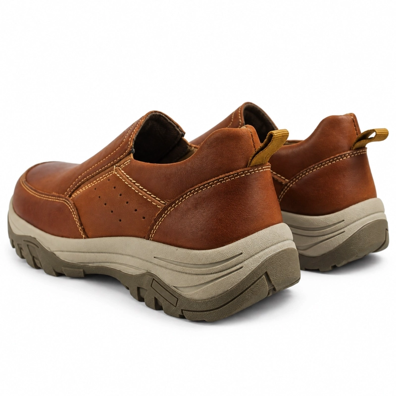 ZAPATO DE CUERO PUNTA REDONDA D16 - 4