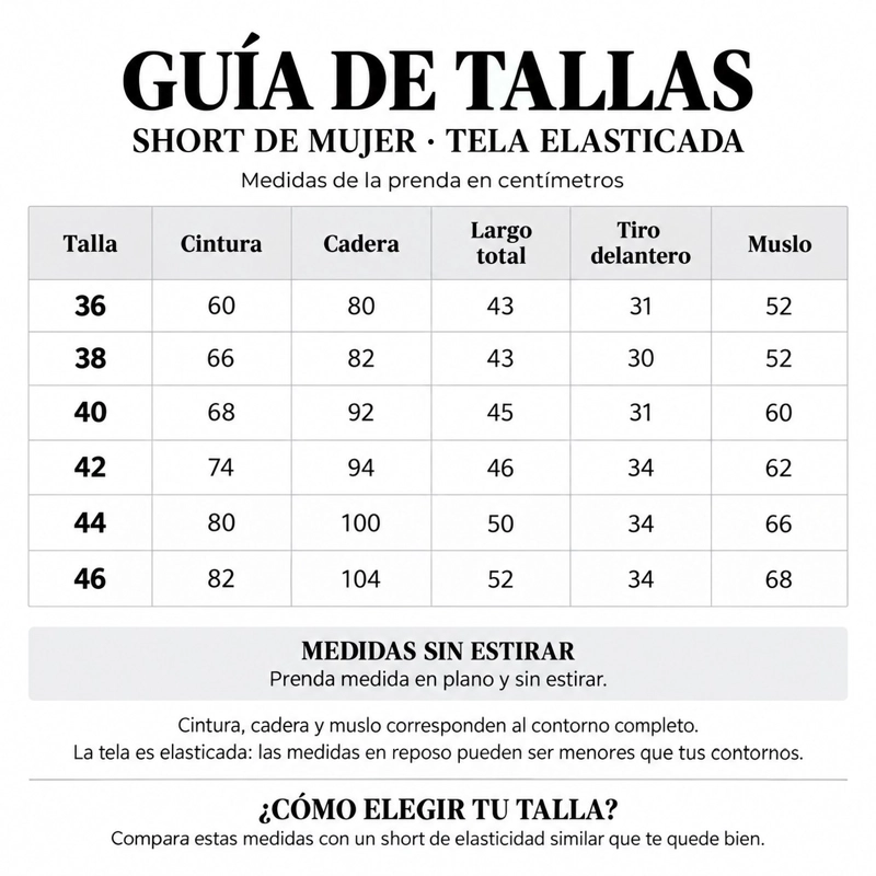 SHORT CARGO CON TIRO ALTO ELASTICADO 1139-1 - 6