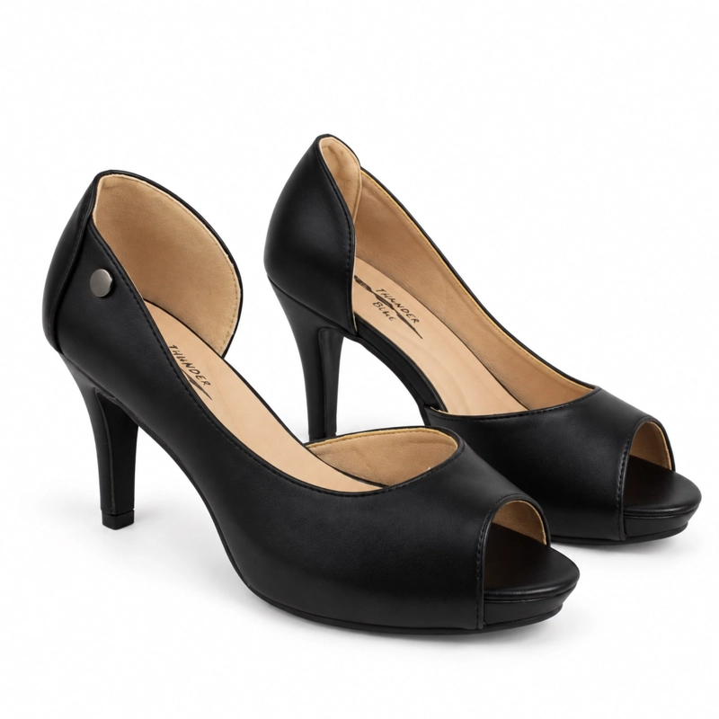 SANDALIA FORMAL ELEGANTE CASUAL TACON AGUJA 8CM - 2