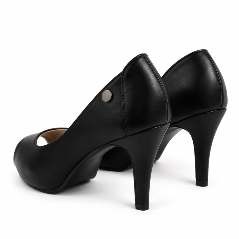 SANDALIA FORMAL ELEGANTE CASUAL TACON AGUJA 8CM - 4