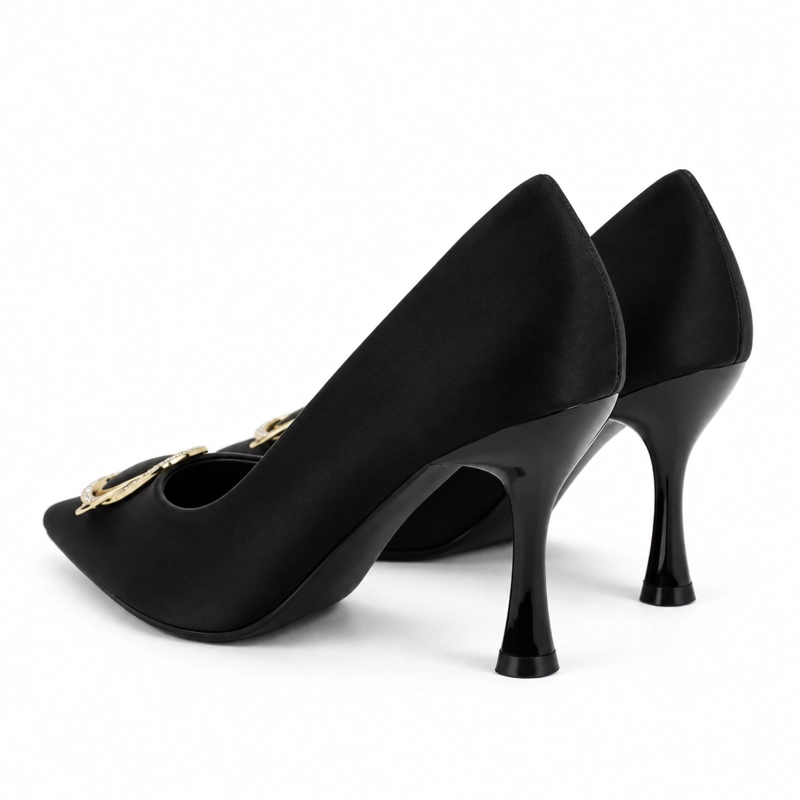 ZAPATO ELEGANTE TACON AGUJA PUNTIAGUDO - 4