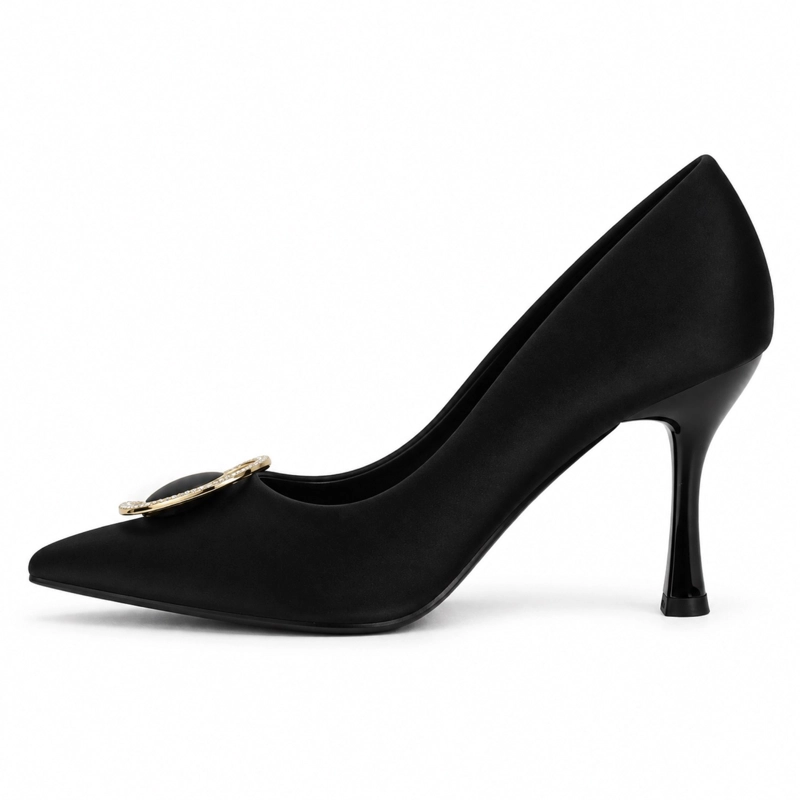 ZAPATO ELEGANTE TACON AGUJA PUNTIAGUDO - 5