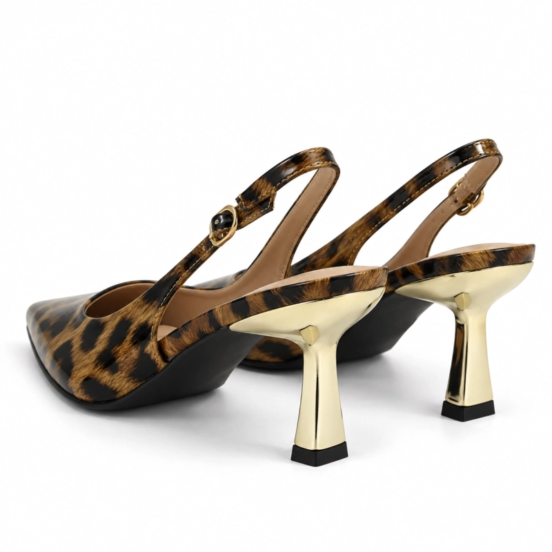 ZAPATO DE STILETTO PUNTIAGUDO EN CHAROL - 4