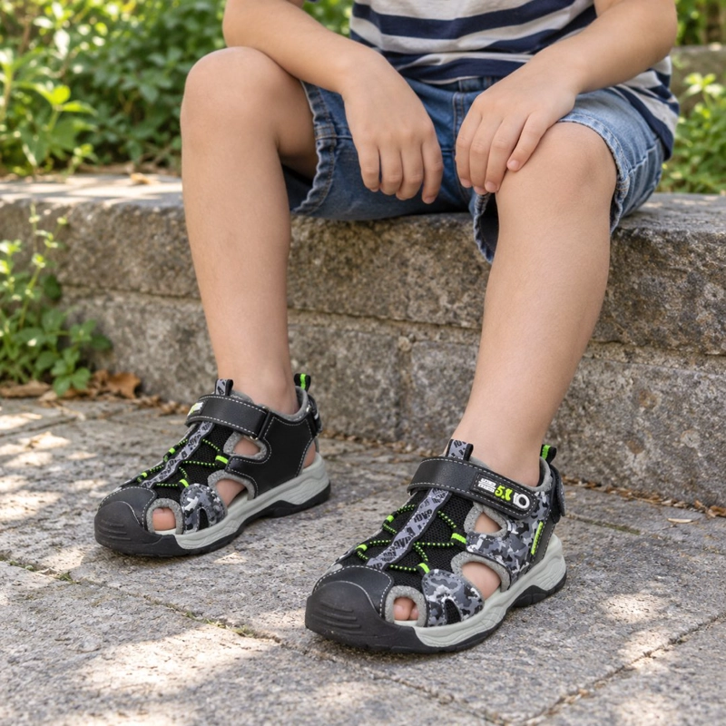 SANDALIA VERANO CON VELCRO H7349 31-36 - 3