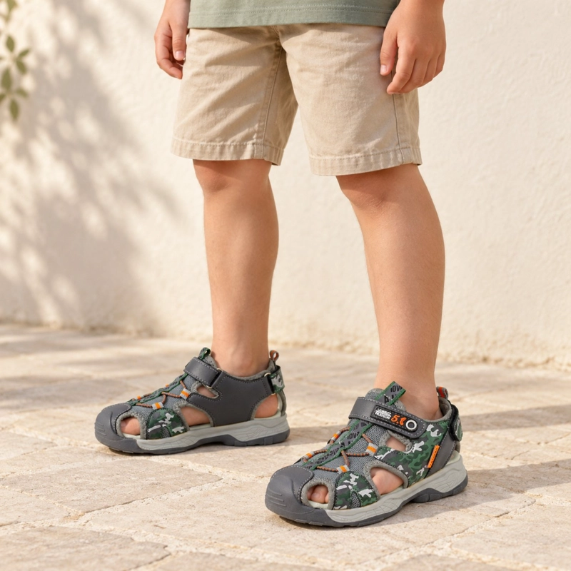 SANDALIA VERANO CON VELCRO H7349 31-36 - 3