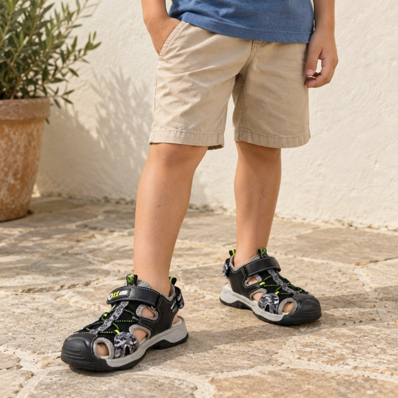 SANDALIA VERANO CON VELCRO H7349 31-36 - 9