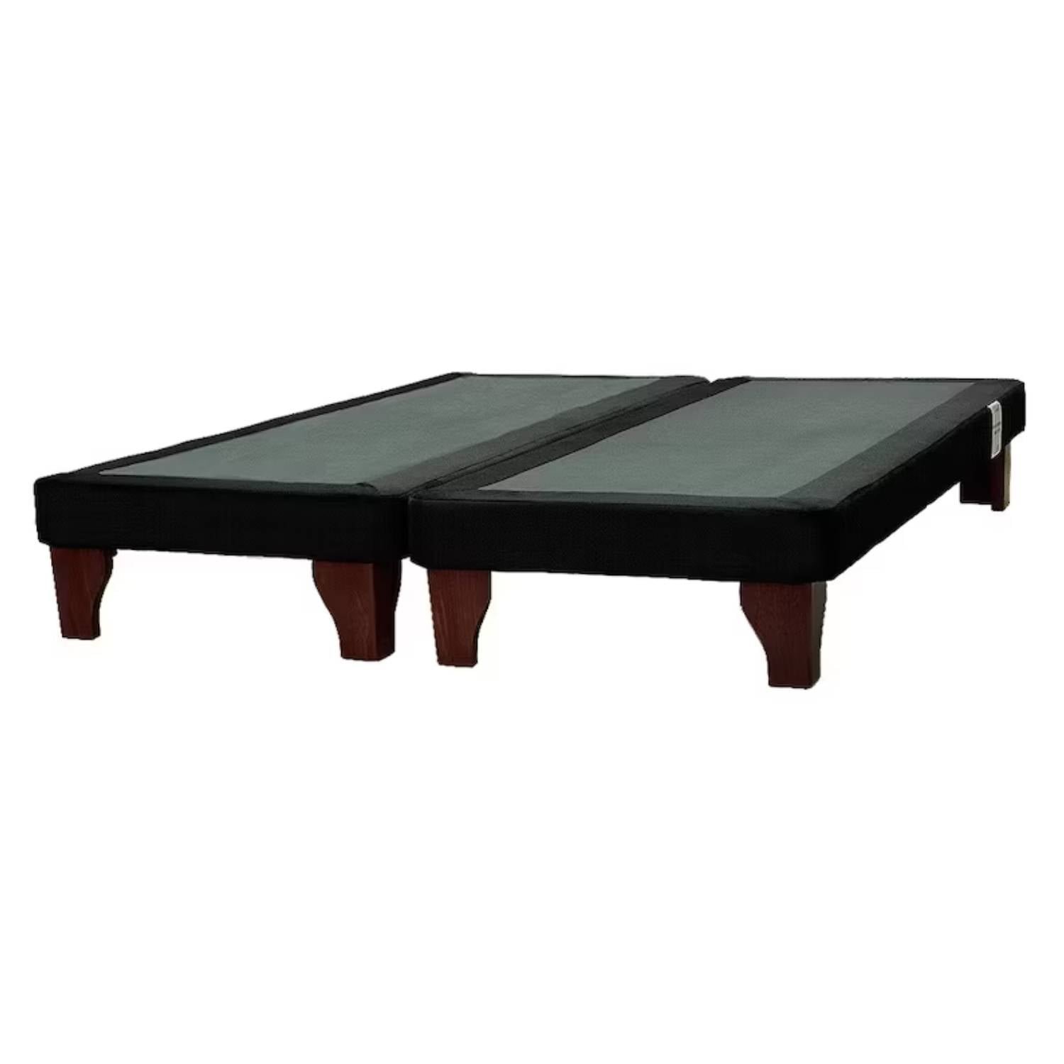 BASE CAMA EUROPEA DULCES SUEÑOS SÚPER KING NEGRO FELPA - 1