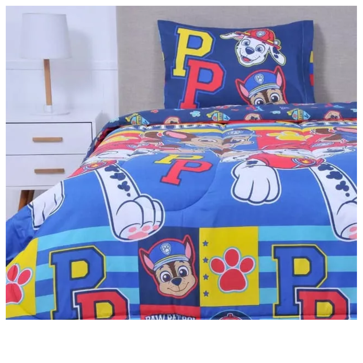 PLUMÓN INFANTIL REVERSIBLE DISNEY MARVEL APTO 1 PL Y 1.5 PL PAW PATROL - 1