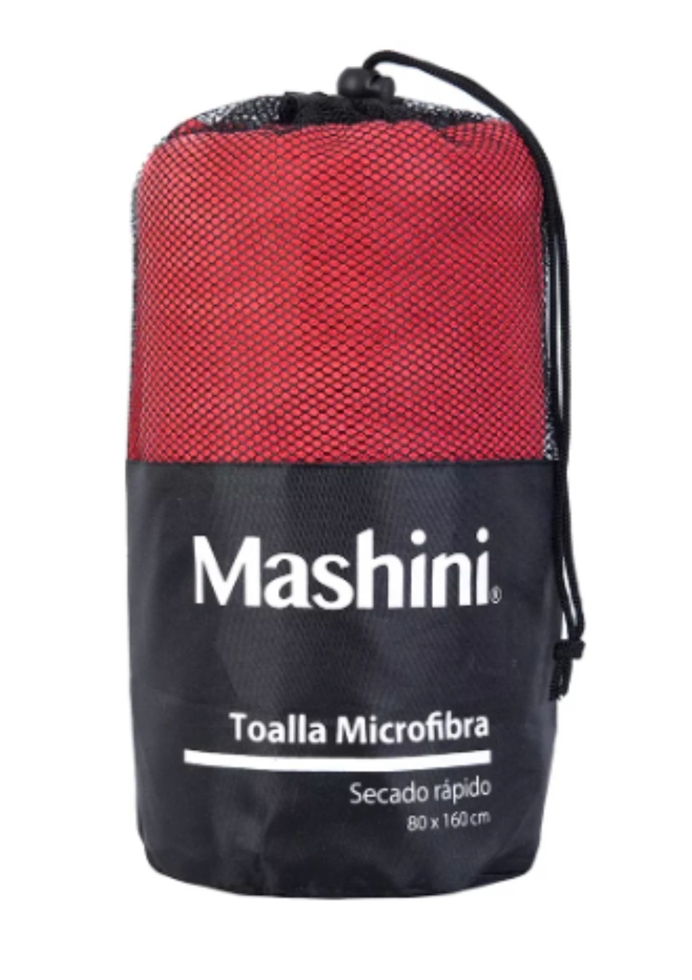 TOALLA DEPORTIVA FLUOR 80X160 MASHINI SECADO RAPIDO - 1