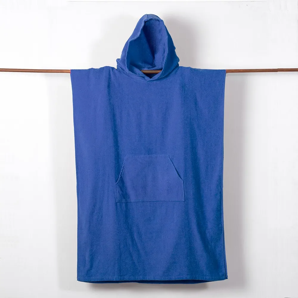 PONCHO DE PLAYA 70X100 MASHINI 100% ALGODON - 1