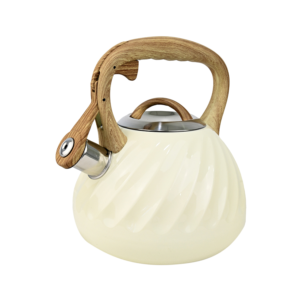 TETERA LINEA AFRODITA ACERO INOXIDABLE. 3.0 L DORAL BEIGE - 1