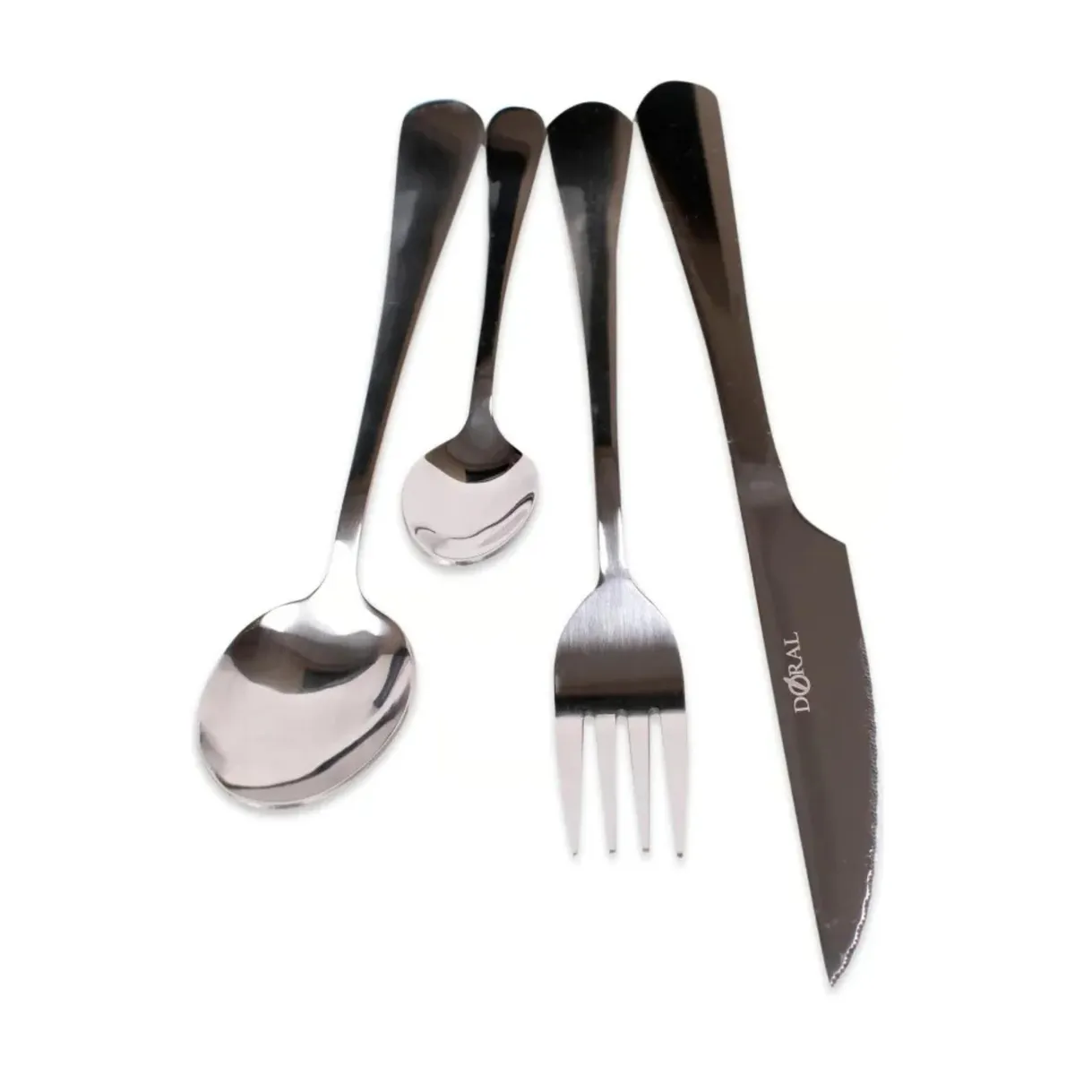 SET DE CUCHILLERIA PRAGA 24 CUBIERTOS DORAL 2MM CLASSIC - 3