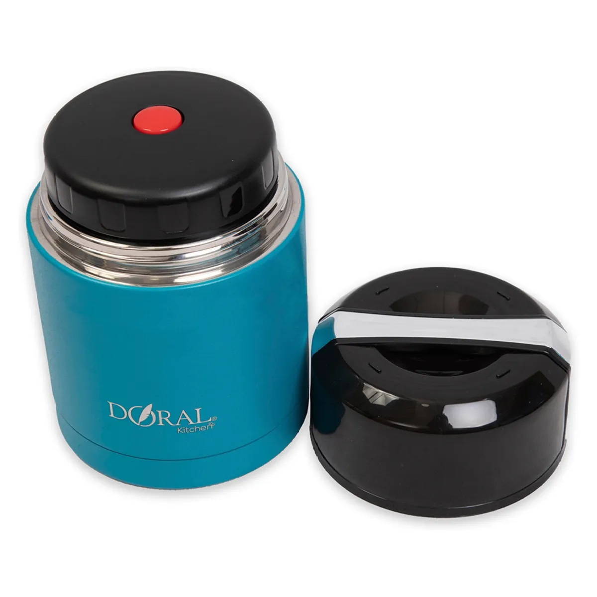 TERMO DE COMIDA BUFFET 1000ML MARCA DORAL AZUL PETROLEO - 2