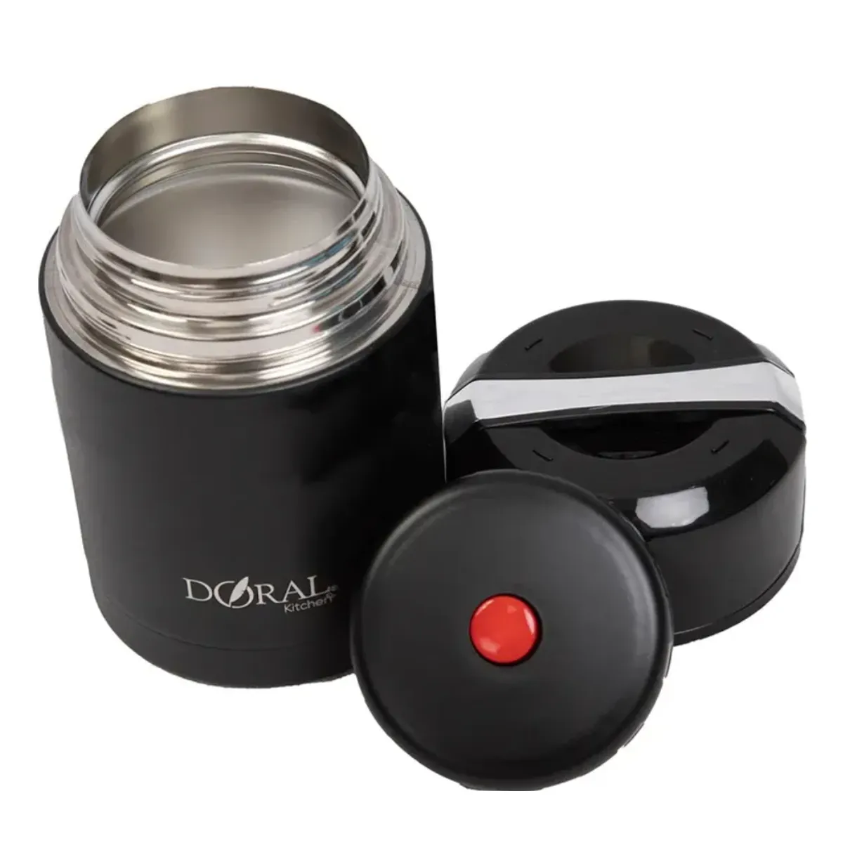 TERMO DE COMIDA BUFFET 1000ML MARCA DORAL NEGRO - 3