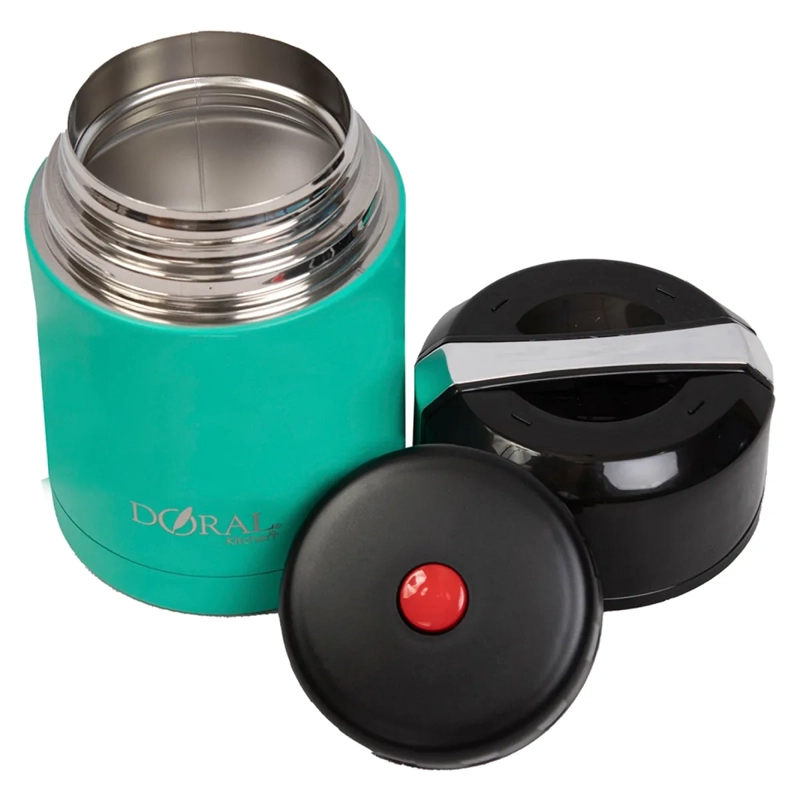 TERMO DE COMIDA BUFFET 1000ML MARCA DORAL TURQUESA - 3