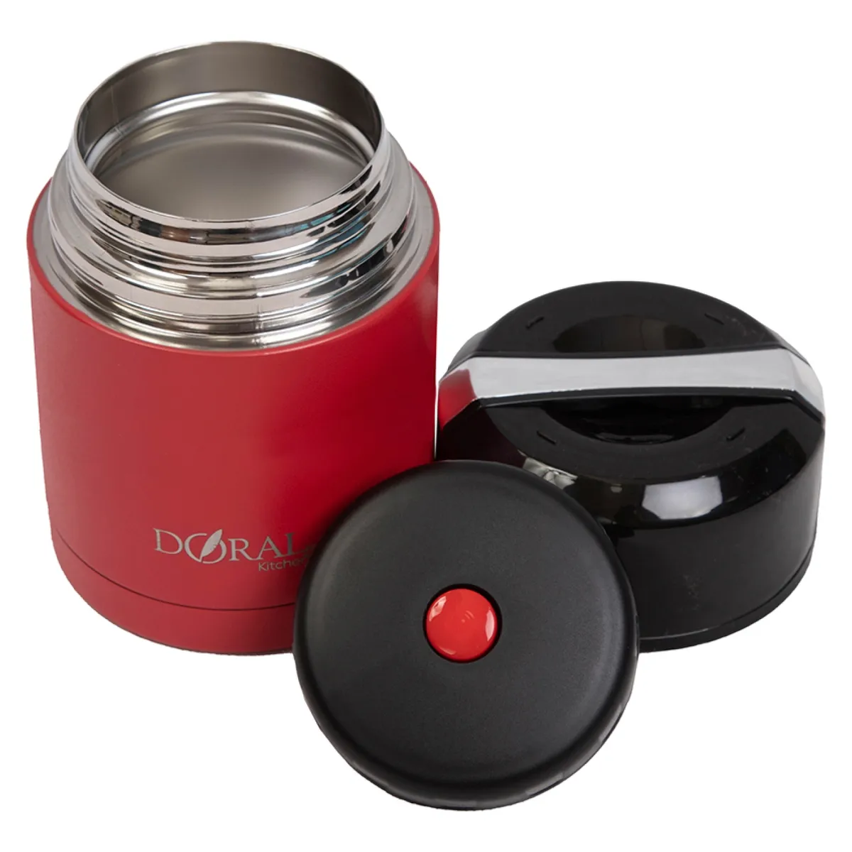 TERMO DE COMIDA BUFFET 1000ML MARCA DORAL ROJO - 3