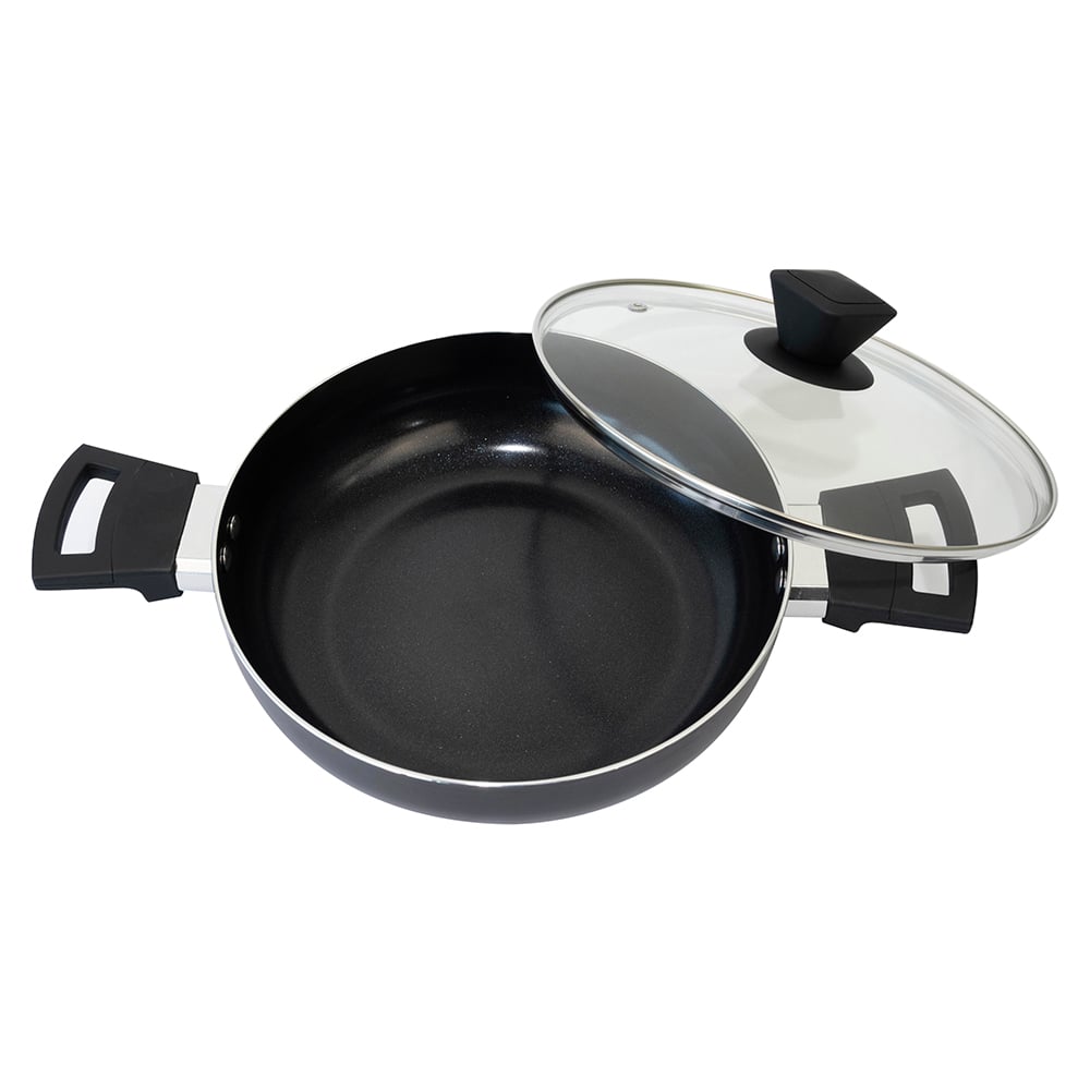 OLLA ARROCERA LOMBARDI ANTIADHERENTE MARCA DORAL NEGRO 26 CM - 2