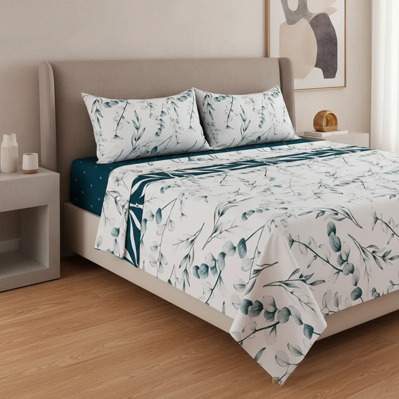 SABANAS KING 200 HILOS DORAL EUCALYPTUS - 1