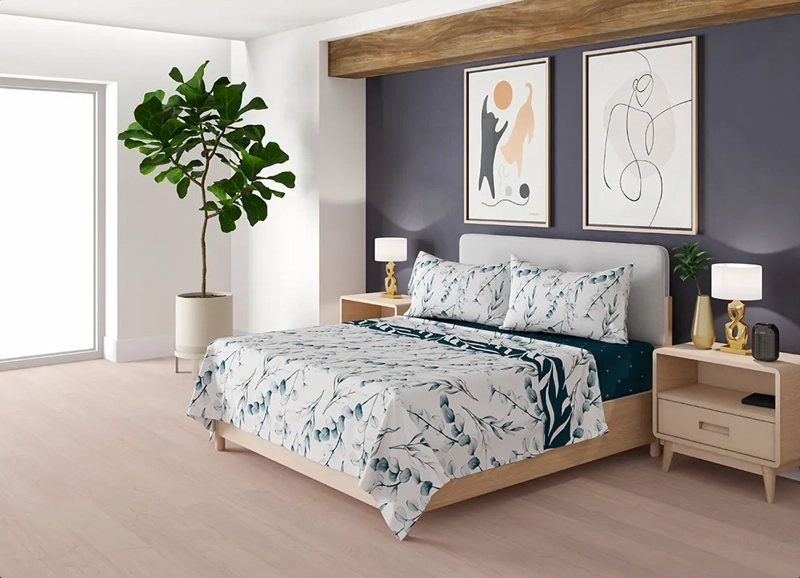 SABANAS KING 200 HILOS DORAL EUCALYPTUS - 2