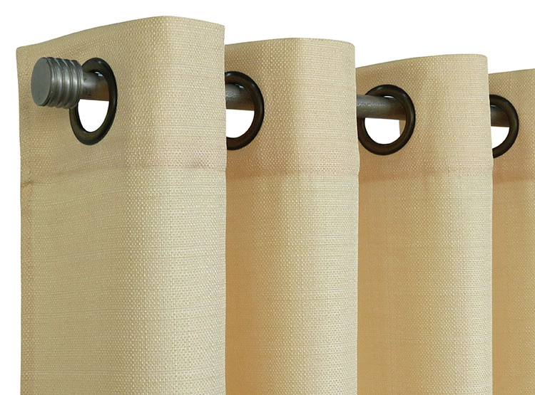 SET DE CORTINAS MONACO DE 8 PIEZAS 140X220CM MARCA IDETEX  BEIGE - 1