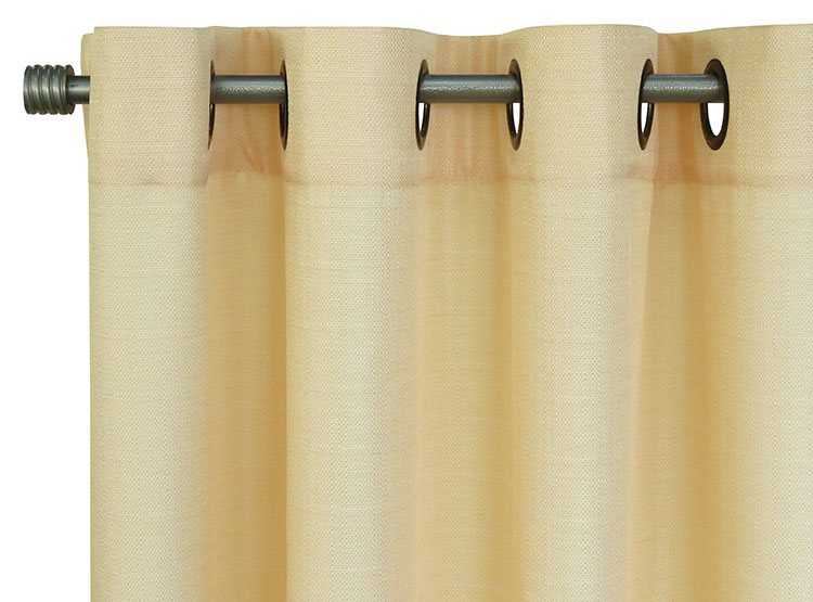 SET DE CORTINAS MONACO DE 8 PIEZAS 140X220CM MARCA IDETEX  BEIGE - 2