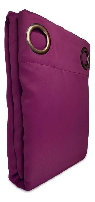 CORTINA TERMICA BLACKOUT VICTORIA DORAL 135X220 ( 2 PAÑOS) LILA - 1