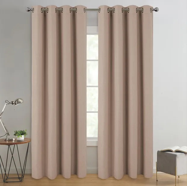 SET CORTINA TERMICA BLACKOUT IDETEX 140X220 ILLUSIONS MOKA - 1