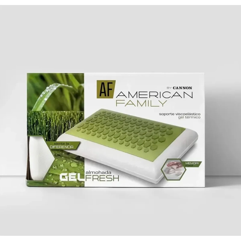 ALMOHADA VISCOELASTICA GEL FRESH MEMORY FOAM 40X60 AF CANNON - 2