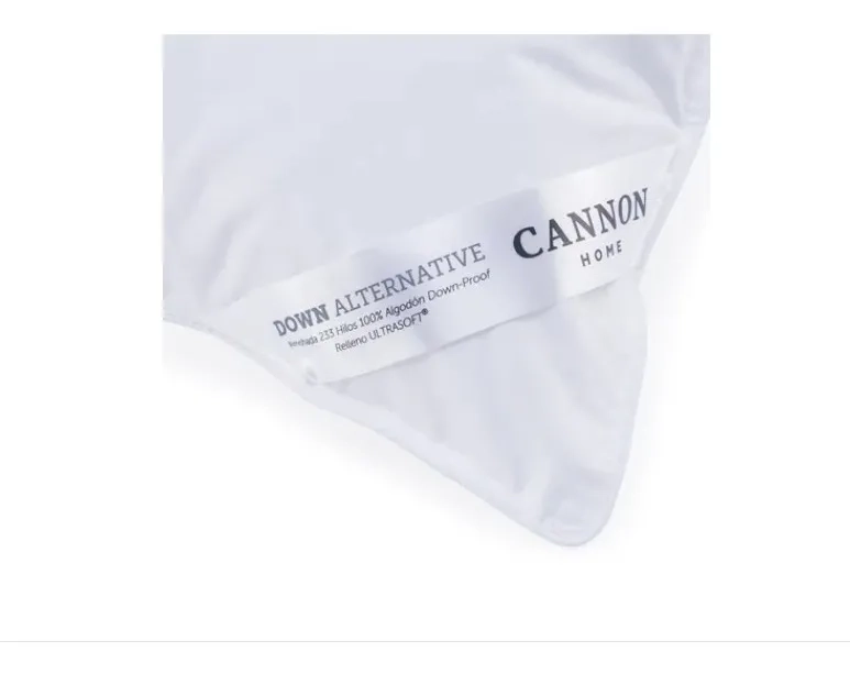 ALMOHADA KING DOWN ALTERNATIVE CANNON 50X90 BLANCO - 2
