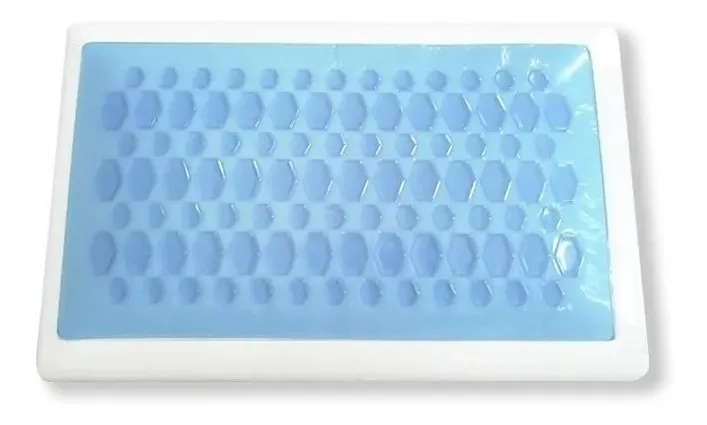 ALMOHADA VISCOELASTICA ILUSSION GEL FRESH REFRESCANTE 40X60 BLANCO - 3