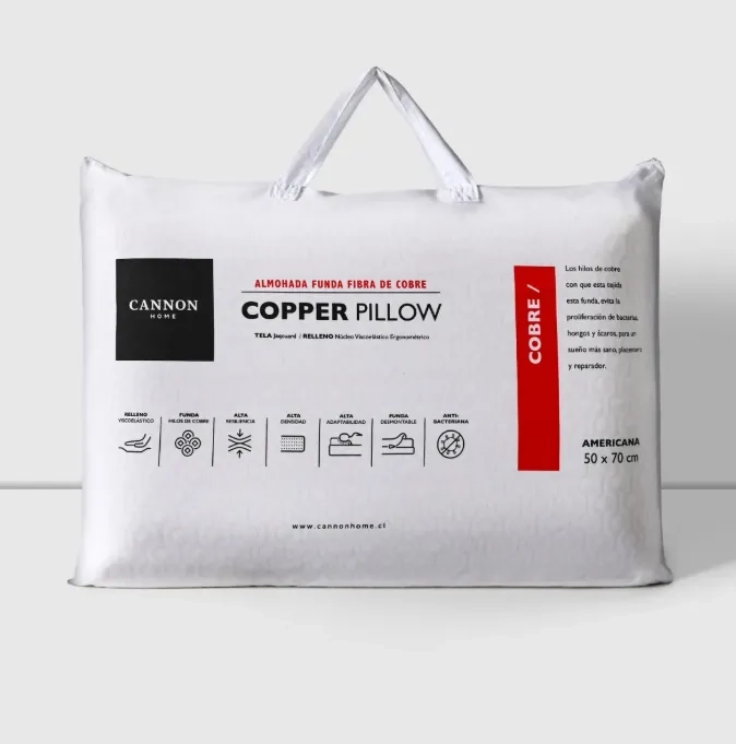 ALMOHADA VISCOELASTICA COOPER PILLOW AMERICANA - 4