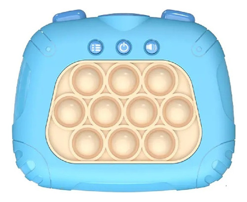 JUEGO ELECTRONICO POP ITS JUGUETE SENSORIAL ANTIESTRES - COLOR_80: CELESTE - 1