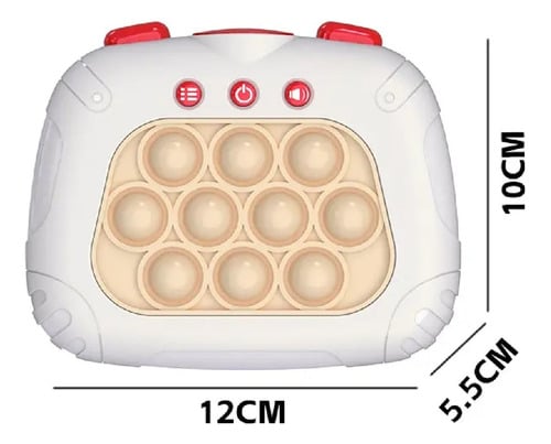JUEGO ELECTRONICO POP ITS JUGUETE SENSORIAL ANTIESTRES - COLOR_80: BLANCO - 2
