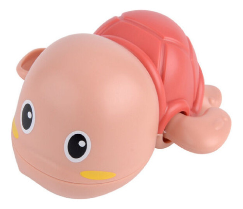 JUGUETE TORTUGA NADADORA A CUERDA PARA TINA BAÑO GUAGUA BEBE - COLOR_80: ROJO
