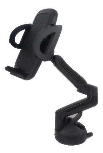SOPORTE BASE PORTA CELULAR CON VENTOSA Y BOTON ABRE FACIL - 4