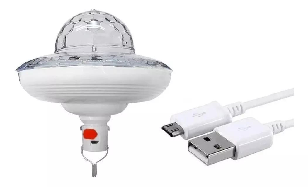 LUCES FIESTA OKEIPO + PARLANTE BLUETOOTH Y CONTROL REMOTO PROYECTOR - 5
