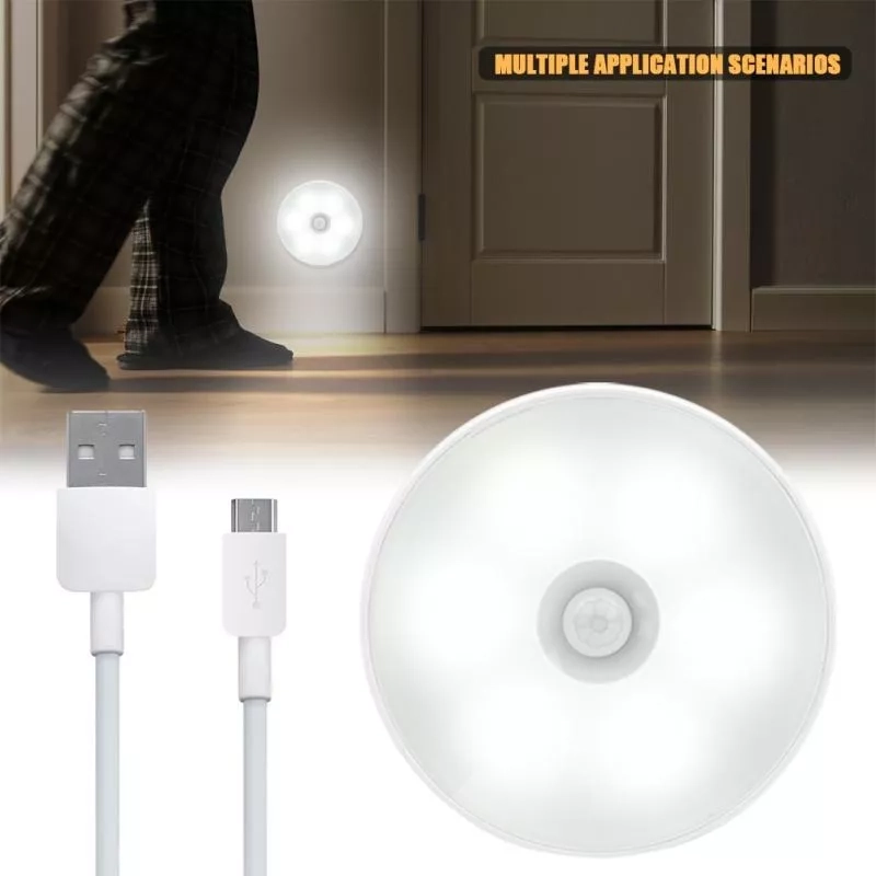LUZ LED RECARGABLE OKEIPO 1 UND. USB CON SENSOR MOVIMIENTO - 1