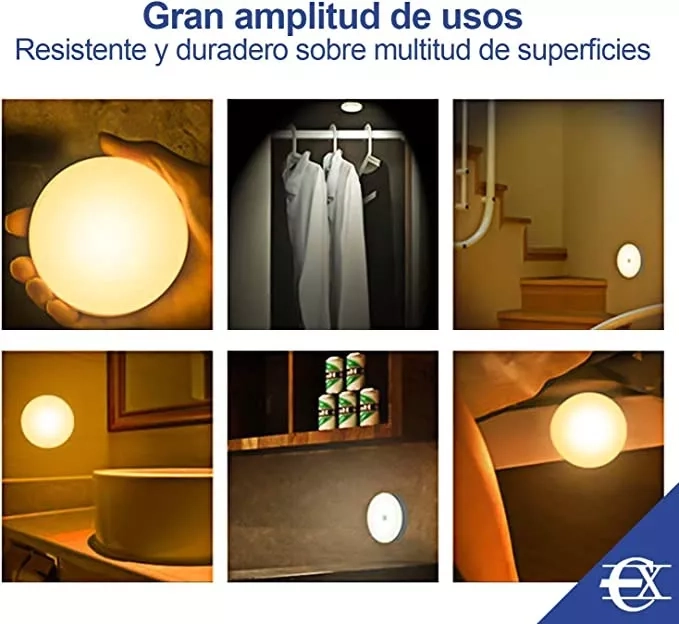 LUZ LED RECARGABLE OKEIPO 1 UND. USB CON SENSOR MOVIMIENTO - 3