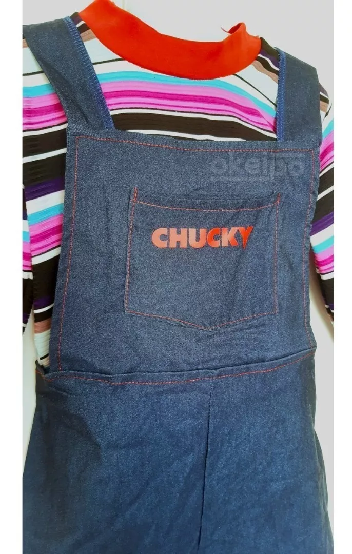 DISFRAZ OKEIPO CHUCKY NIÑO O NIÑA - 2